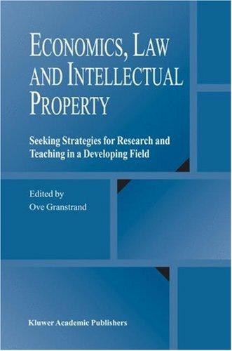 Economics, Law and Intellectual Property