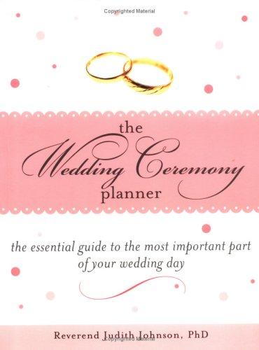 The wedding ceremony planner