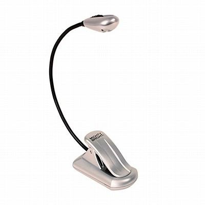Mighty Bright silver Xtraflex LED Book Light