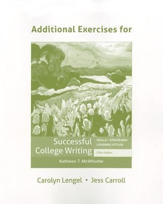 Additional Exercises For Successful College Writing