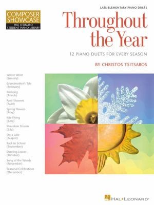 Throughout The Year 12 Piano Duets For Every Season Lateelementary Piano Duets