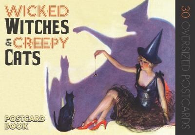 Wicked Witches And Creepy Cats A Halloween Postcard Book