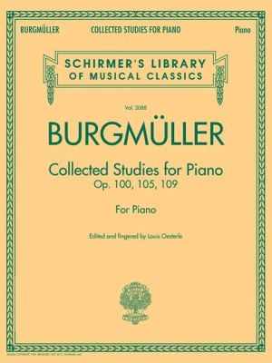 Collected Studies For Piano Op 100 105 109 For Piano