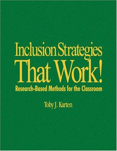 Inclusion Strategies That Work!