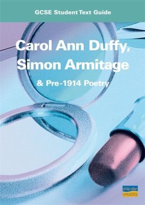 Carol Ann Duffy Simon Armitage Pre1914 Poetry
