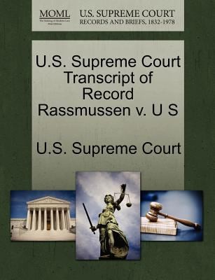 Us Supreme Court Transcript Of Record Rassmussen