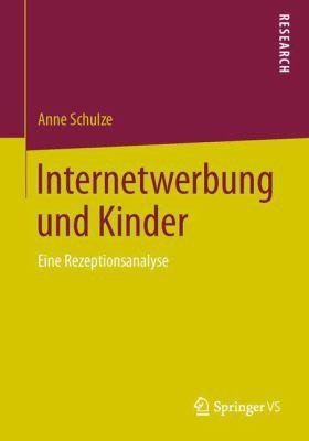 Internetwerbung Und Kinder Eine Rezeptionsanalyse