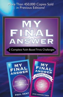 2in1 Bible Trivia My Final Answercelebrity Edition