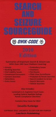 Search and Seizure Sourceguide QwikCode
            
                QwikCode