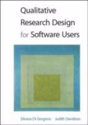 Qualitative Research Design For Software Users