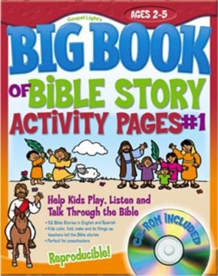 The Big Book Of Bible Story Activity Pages Help Kids Play Listen And Talk Through The Bible