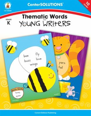 Thematic Words for Young Writers Grade K
            
                Centersolutions TearAway Books