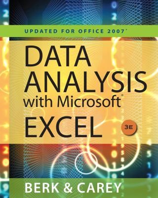 Data Analysis with Microsoft Excel with Access Code