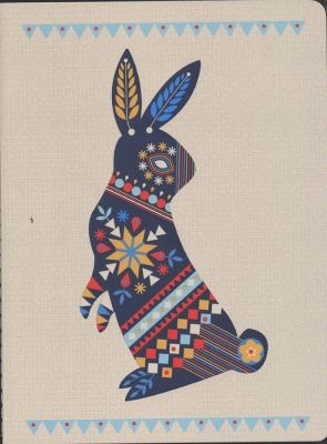 Beci Orpin Journal Folk Rabbit