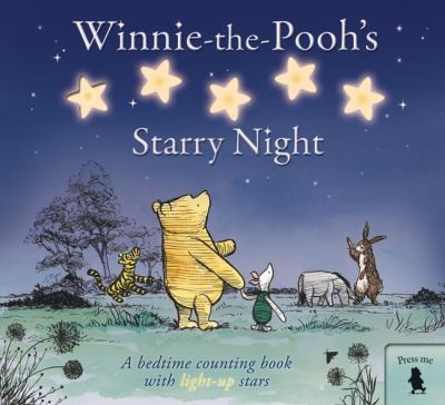 Winniethepooh Starry Night A Bedtime Counting Book With Lightup Stars