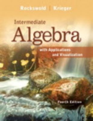 Intermediate Algebra With Applications Visualization Mymathlab