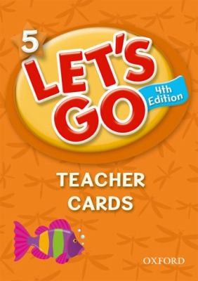 Lets Go 5 Teacher Cards Beginning To High Intermediate Grade K6