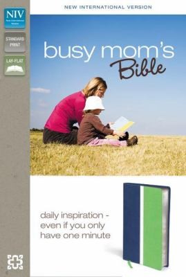 Busy Moms Bible New International Version Blueberryspring Green Italian Duotone Daily Inspiration Even If You Only Have One Minute