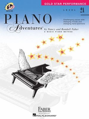 Piano Adventures Level 2A Gold Star Performance With CD Audio
