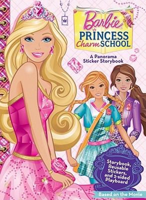 Barbie In Princess Prep School A Panorama Sticker Storybook