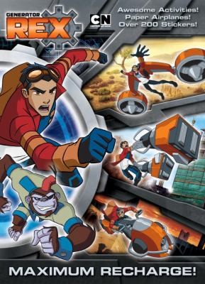 Maximum Recharge Fullcolor Activity Book With Stickers