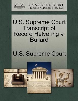 Us Supreme Court Transcript Of Record Helvering