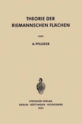 Theorie Der Riemannschen Flchen
