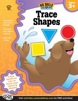 Trace Shapes Activity Book Ages 3
            
                Big Skills for Little Hands