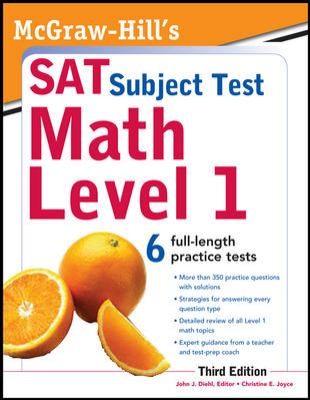 McGrawHills SAT Subject Test Math Level 1 3rd Edition
            
                McGrawHills SAT Math Level 1