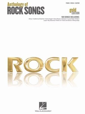 Anthology Of Rock Songs Piano Vocal Guitar