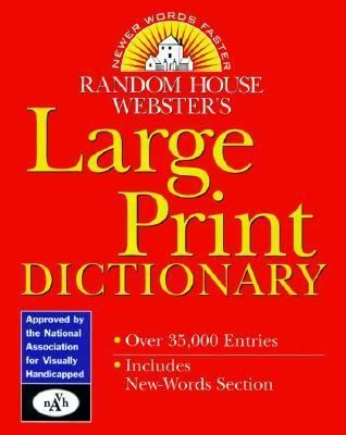 Random House Websters Large Print Dictionary