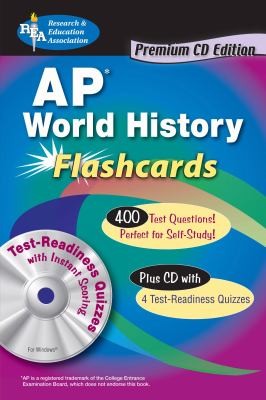 AP World History Flashcards Premium Edition With CDROM