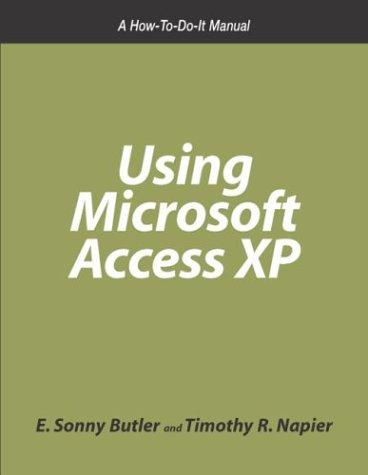 Using Microsoft Access XP