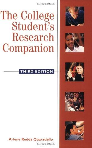 The college student's research companion