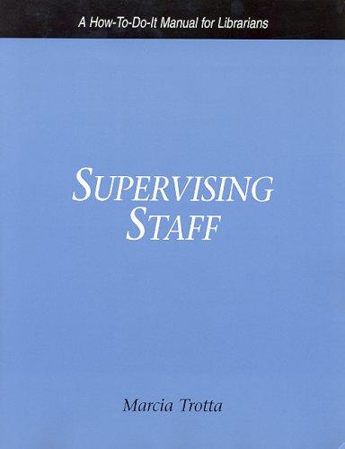 Supervising staff