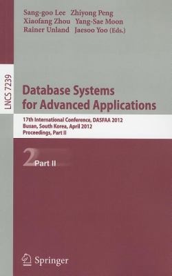 Database Systems for Advanced Applications
            
                Lecture Notes in Computer Science