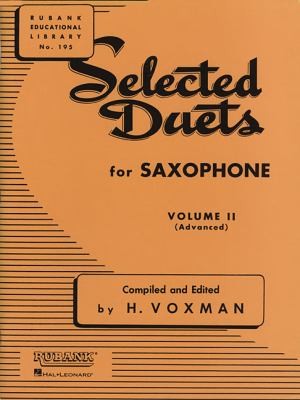 Selected Duets for Saxophone Volume II
            
                Rubank Educational Library