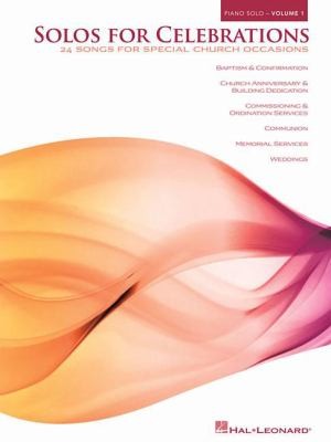 Solos for Celebrations Volume 1
            
                Solos for Celebrations