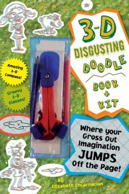3d Disgusting Doodles Book Kit Where Your Grossout Imagination Jumps Off The Page