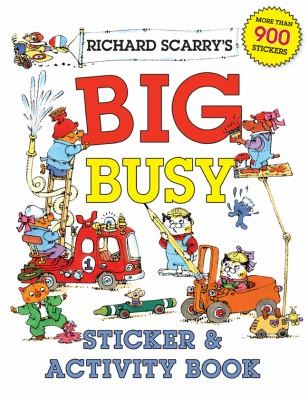Richard Scarrys Big Busy Sticker Activity Book