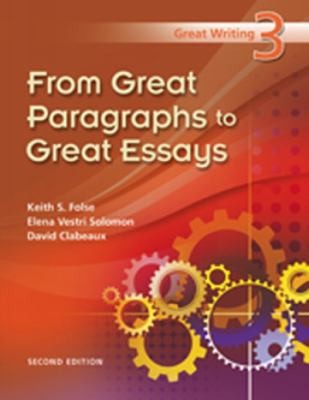 From Great Paragraphs To Great Essays