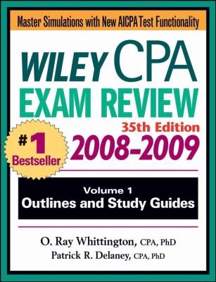 Outlines and Study Guides
            
                Wiley CPA Examination Review Vol 1 Outlines  Study Guides