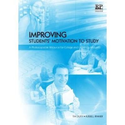 Improving Students Motivation To Study A Photocopiable Resource For College And University Lecturers