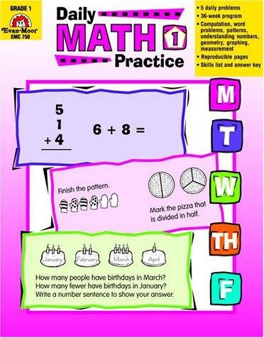 Daily Math Practice, Grade 1