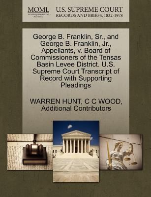 George B Franklin Sr and George B Franklin JR Appellants V Board of Commissioners of the Tensas Basin Levee District US Supreme Court Tra