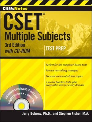 Cliffnotes Cset Multiple Subjects With Cdrom