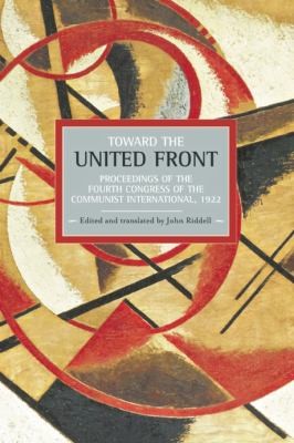 Toward the United Front
            
                Historical Materialism Book