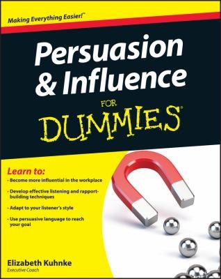 Persuasion  Influence for Dummies
            
                For Dummies Lifestyles Paperback