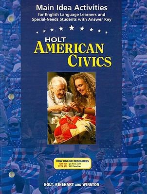 Holt American Civics Main Idea Activities