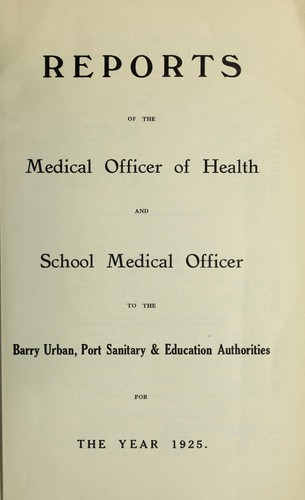 [Report 1925]
